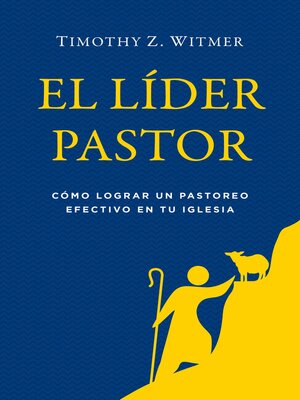 cover image of El líder pastor